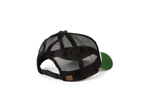 DEDICATED TRUCKER - GREEN WHITE DEDICATED TRUCKER - GREEN WHITE
