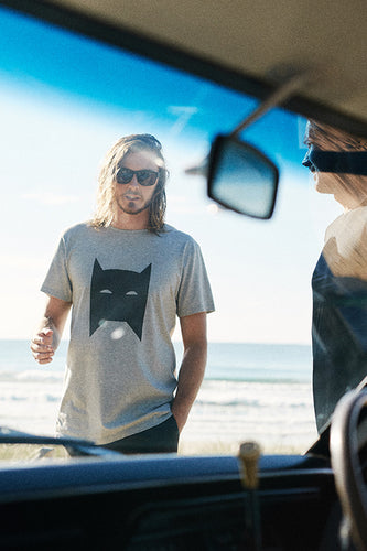 MCT BAT TEE - GREY MARLE MCT BAT TEE - GREY MARLE