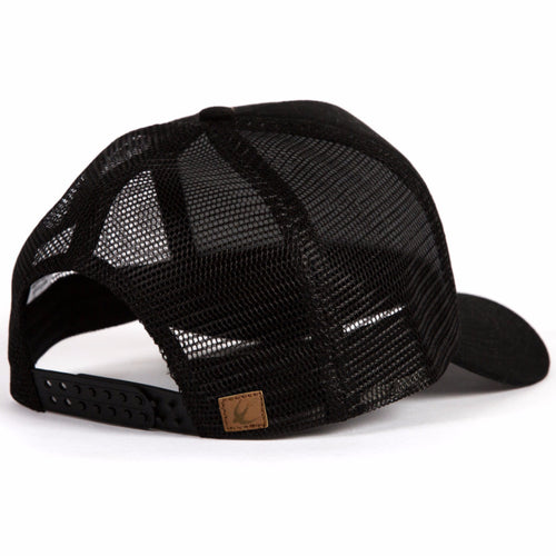 CUSTOM TRUCKER - BLACK