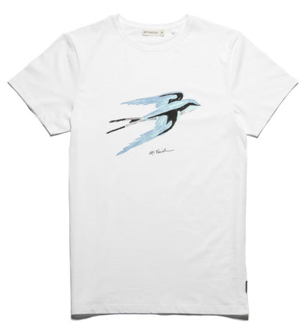 BLUE BIRD TEE - CLOUD
